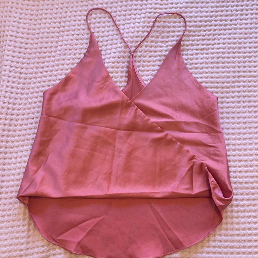 SHEIN satin tank - size S
